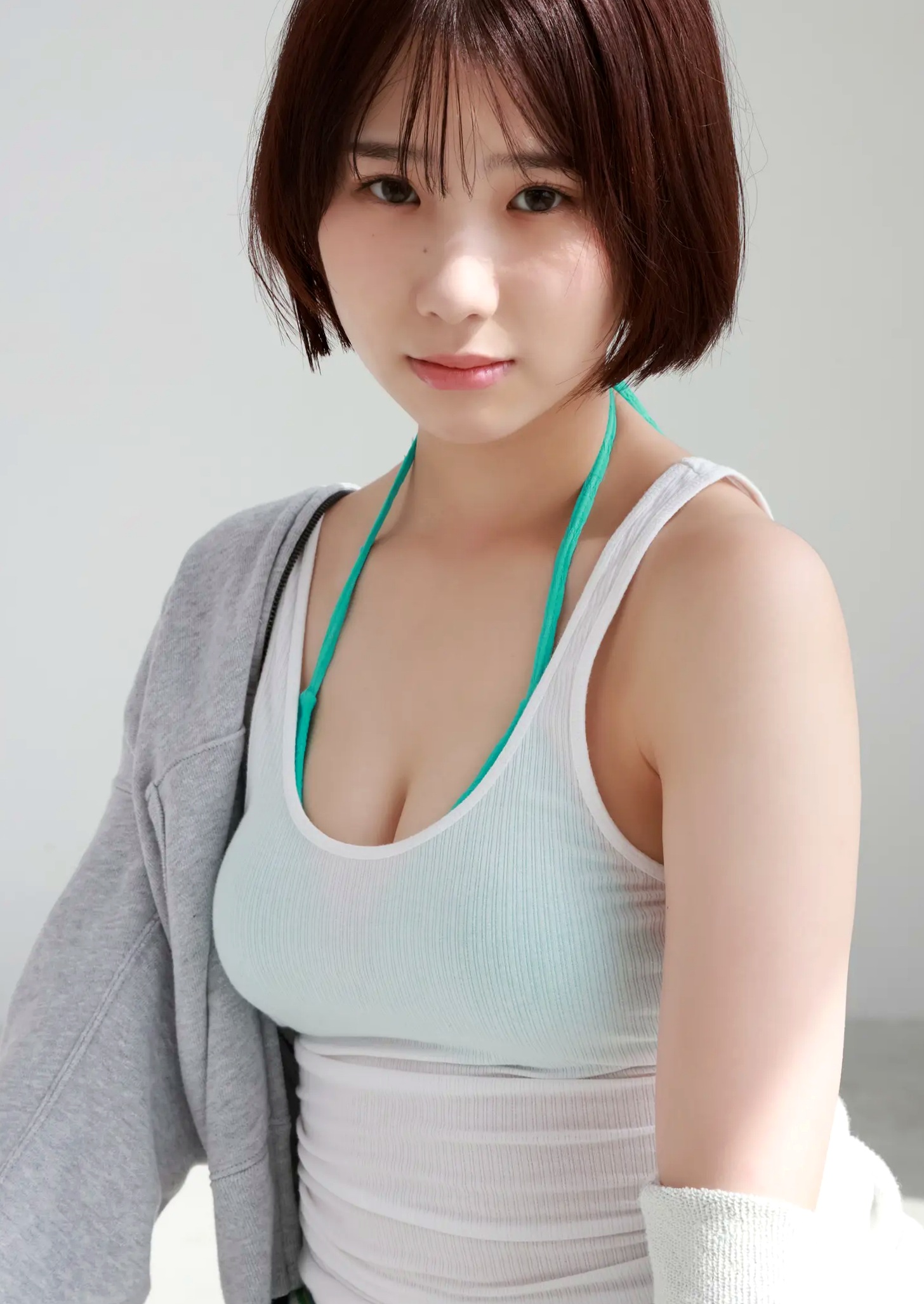 西尾希美 - はかなげピュア 日本清纯美少女比基尼性感私房写真