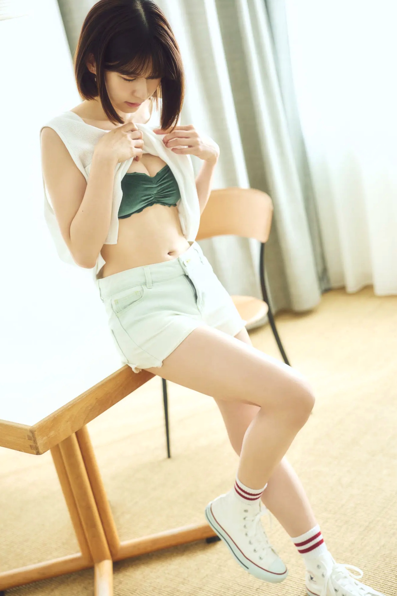 荒木佐保里 - ヤンマガアザーっす! 清新家居比基尼写真