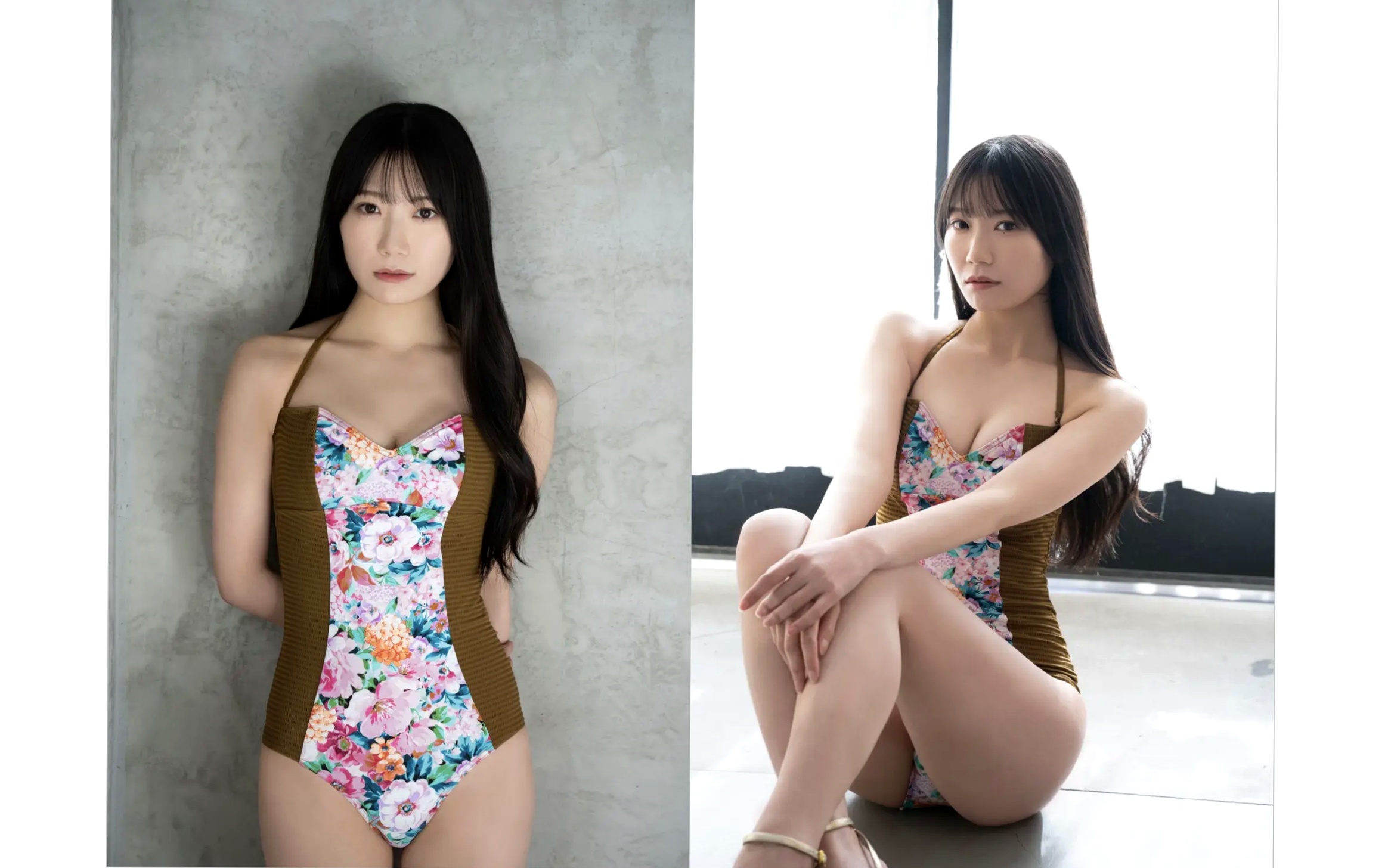 苗加結菜 - 美肌美脚性感写真 浴室私房与家居比基尼美图