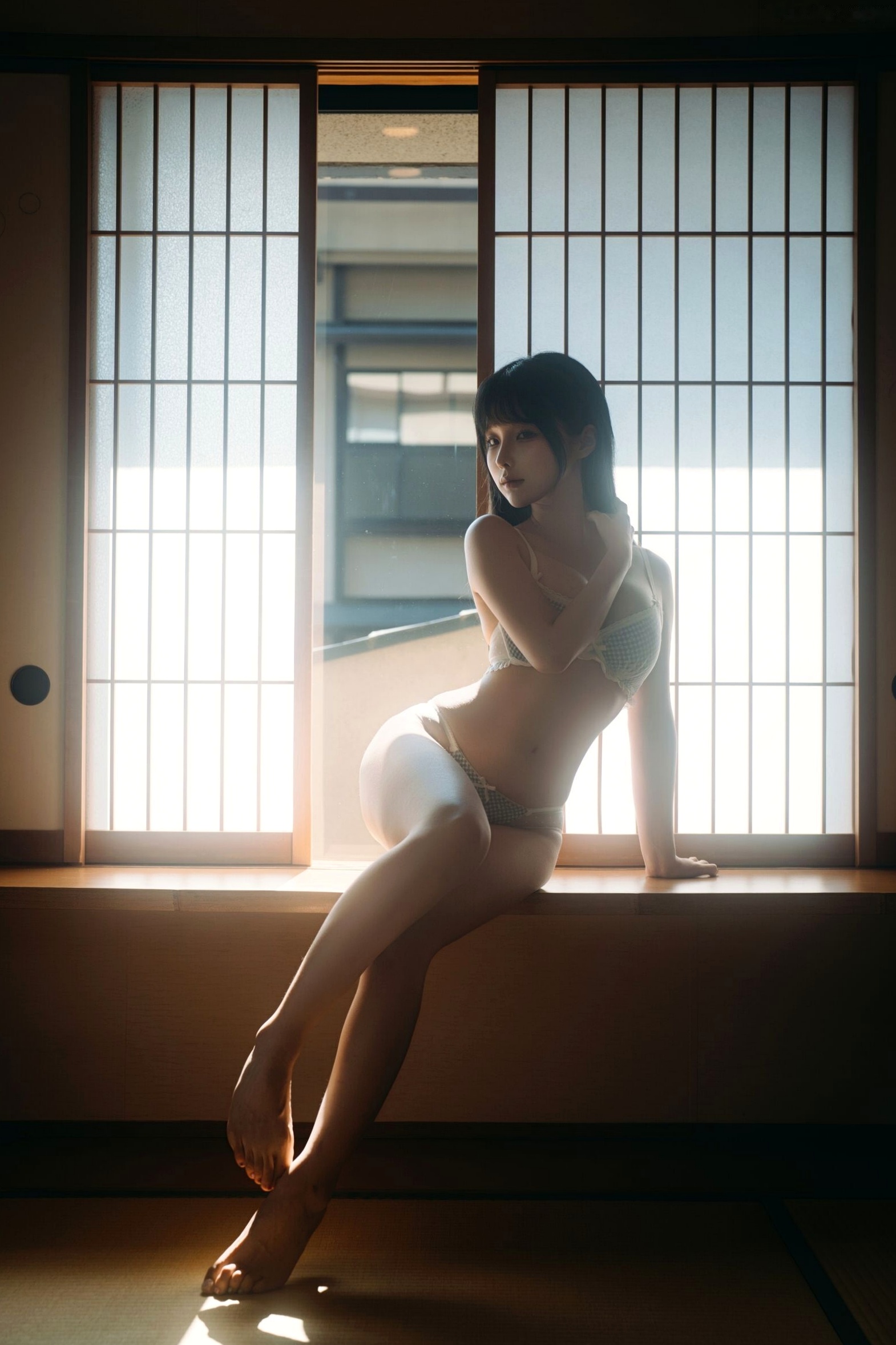蠢沫沫-夏想-上 日系和服海边校服水疗比基尼性感写真