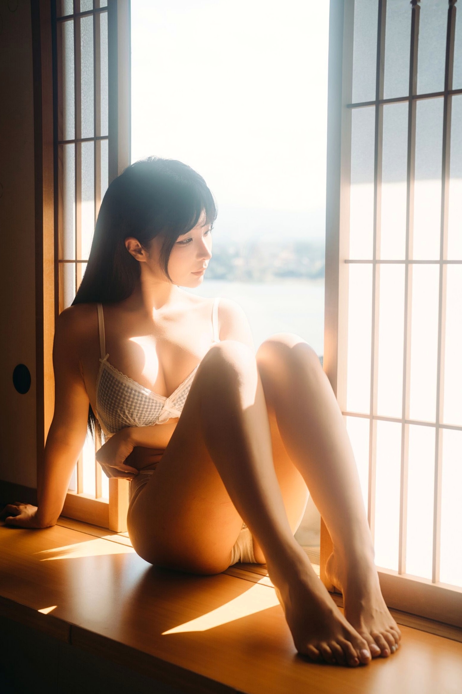 蠢沫沫-夏想-上 日系和服海边校服水疗比基尼性感写真