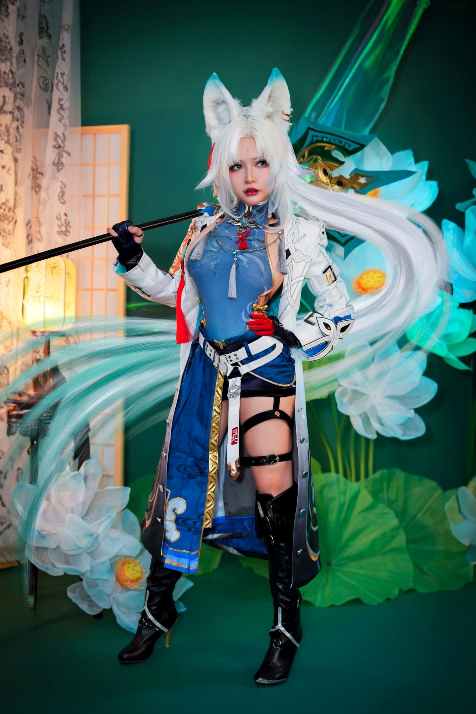 Potato-Godzilla-Feixiao-崩坏-星穹铁道-飞霄Cosplay性感大尺度私房写真