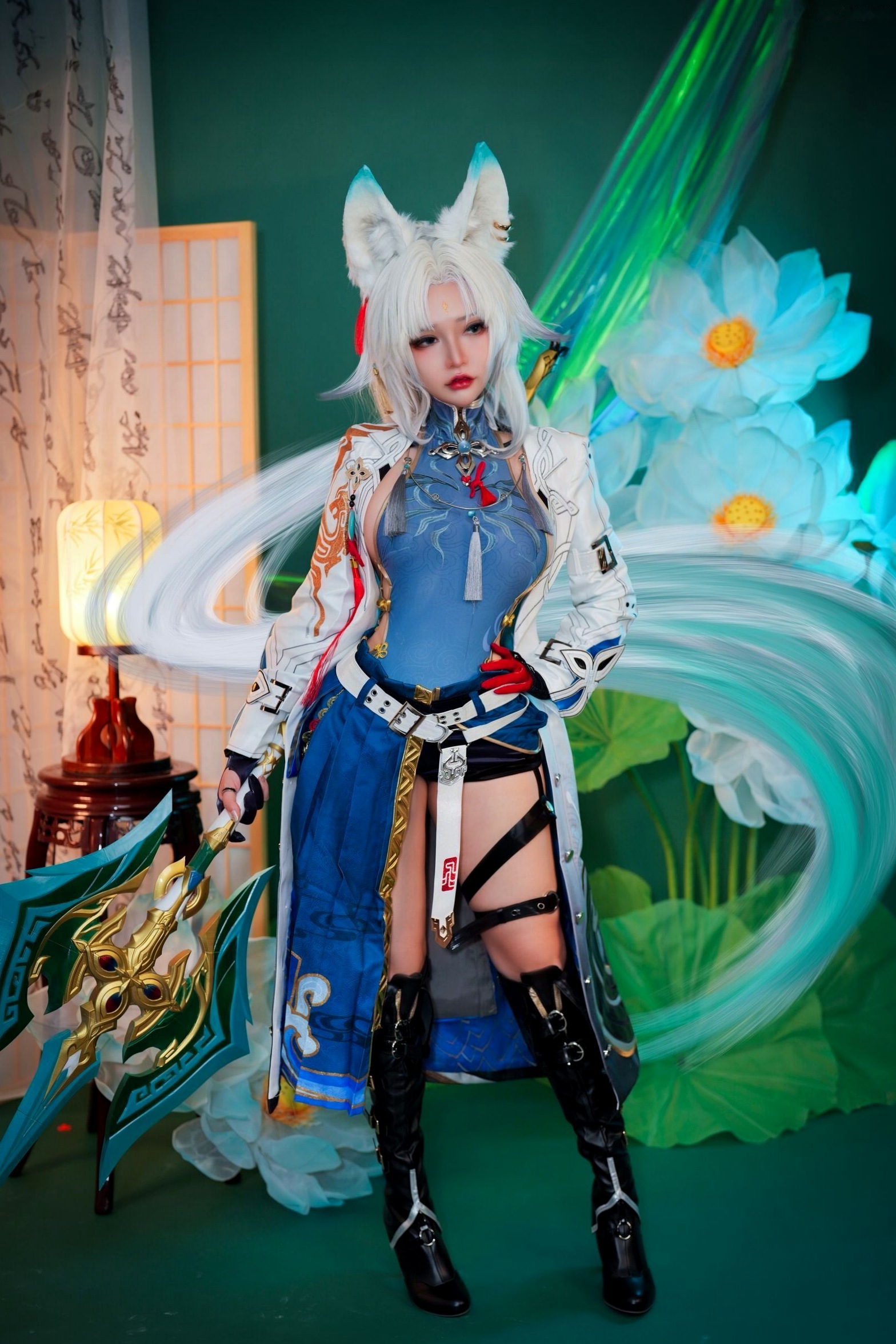 Potato-Godzilla-Feixiao-崩坏-星穹铁道-飞霄Cosplay性感大尺度私房写真