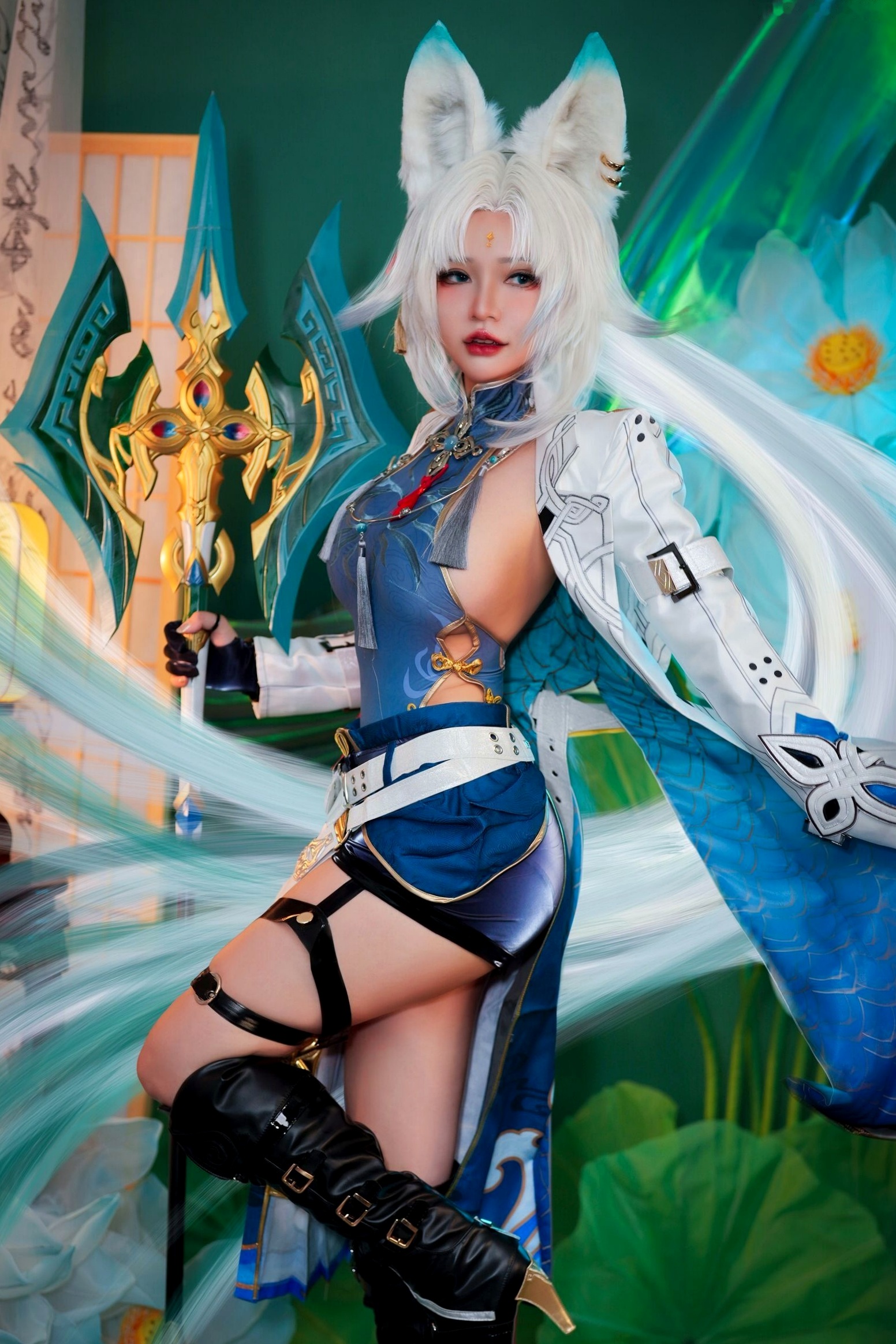 Potato-Godzilla-Feixiao-崩坏-星穹铁道-飞霄Cosplay性感大尺度私房写真