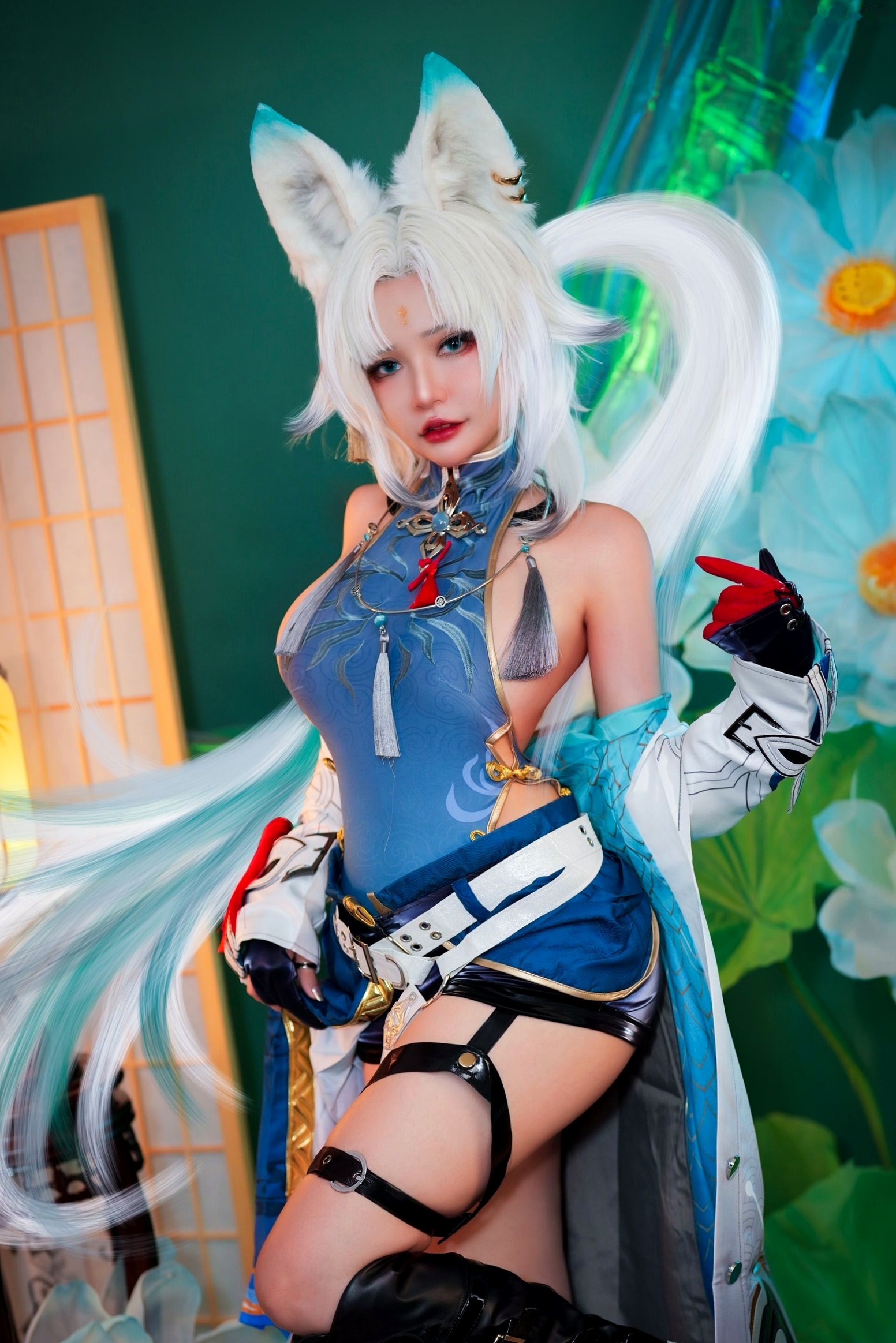 Potato-Godzilla-Feixiao-崩坏-星穹铁道-飞霄Cosplay性感大尺度私房写真