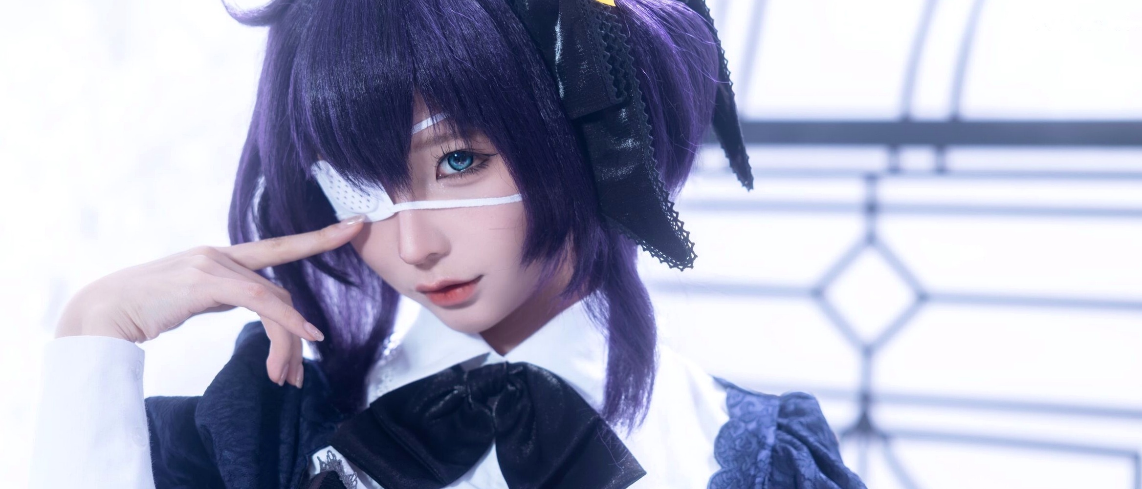 蠢沫沫-教主-六花原皮 梦幻哥特萝莉中二病邪王真眼Cosplay写真