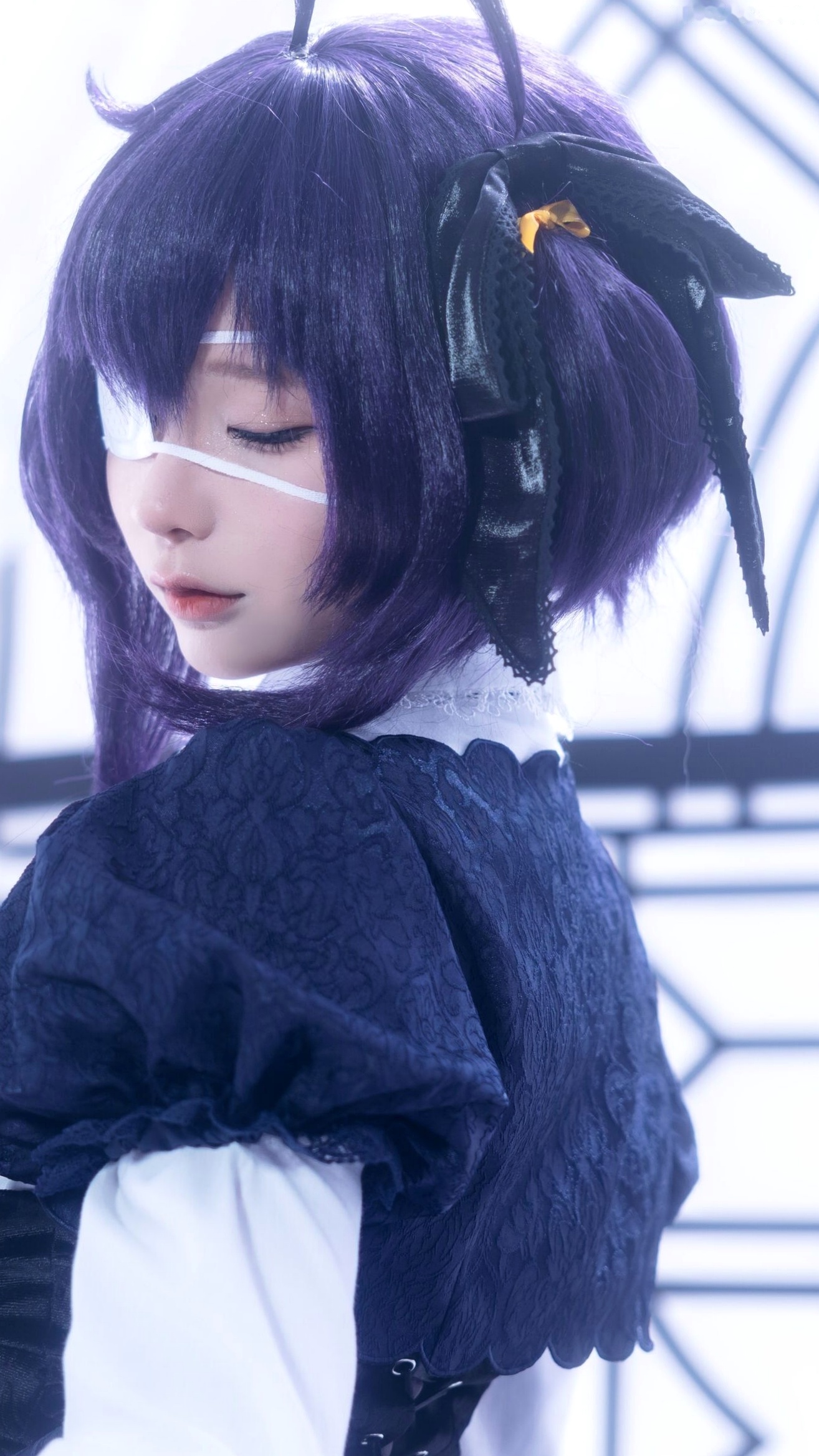 蠢沫沫-教主-六花原皮 梦幻哥特萝莉中二病邪王真眼Cosplay写真