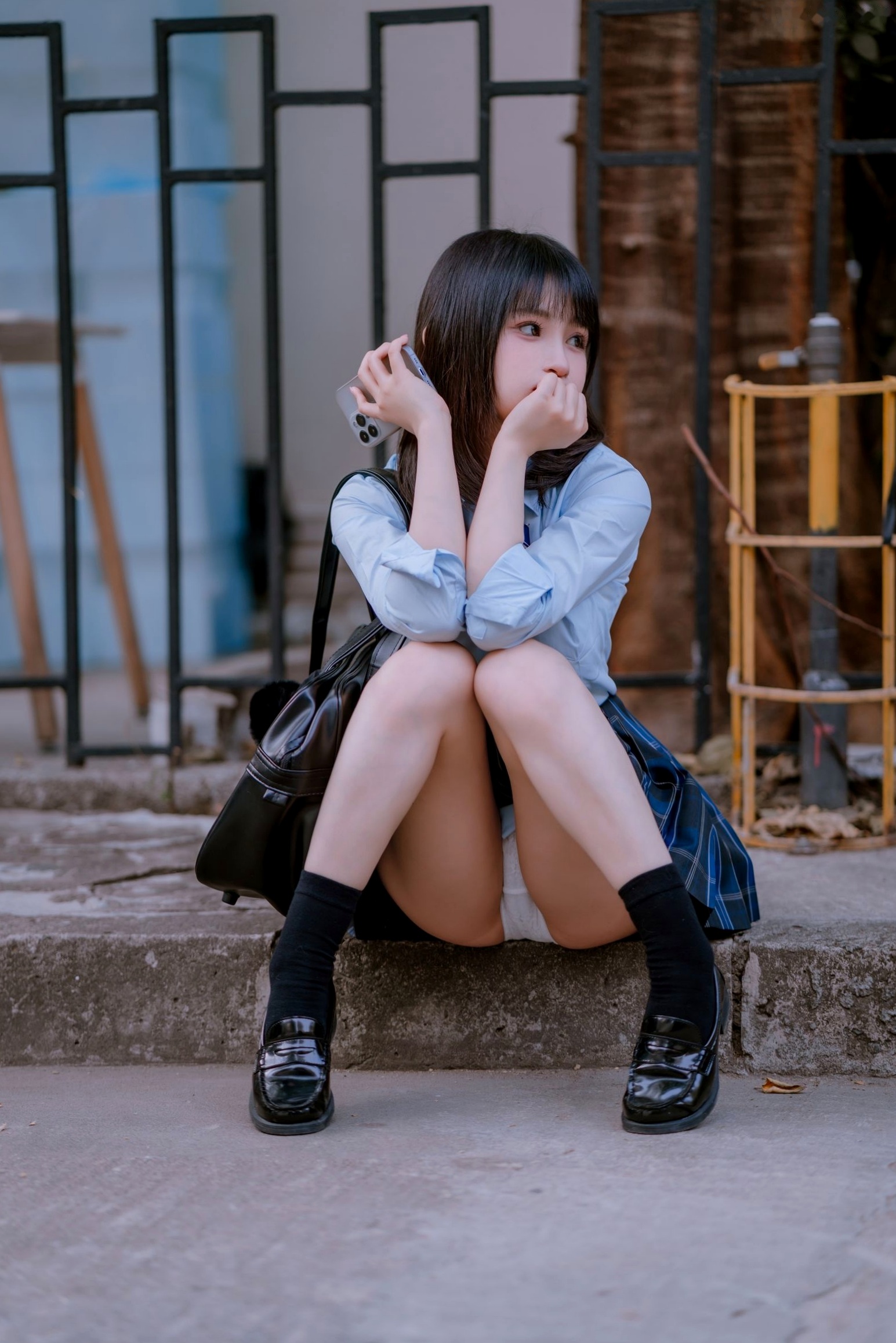 桜井宁宁-044-JK之居家私房照,极致清纯制服诱惑与性感身材完美呈现,甜美风格居家写真
