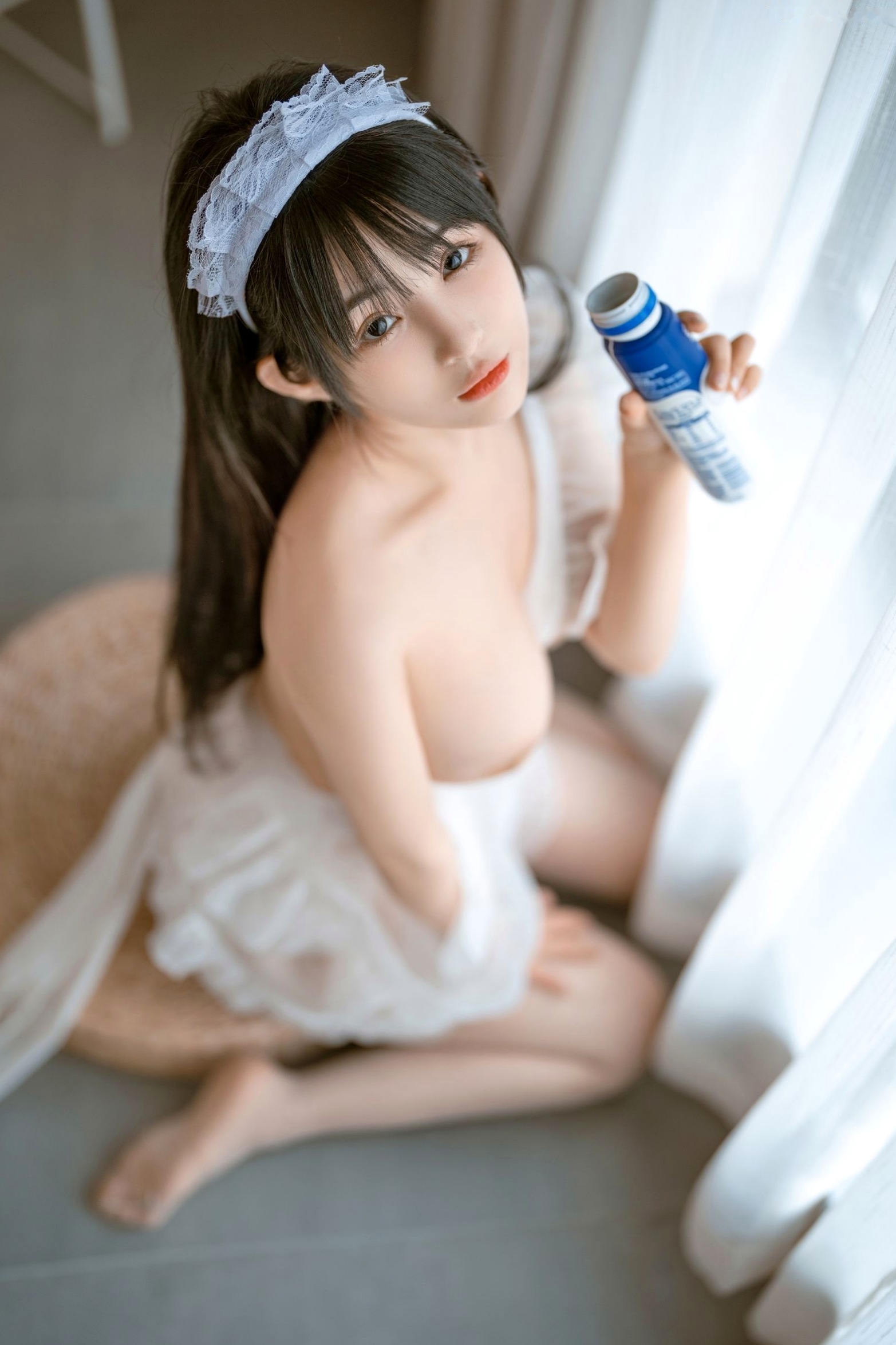 桜井宁宁-049-关于我家可爱的女仆,精致Cosplay制服私房照,展现浴室诱惑与清纯魅力,完美身材引人遐想