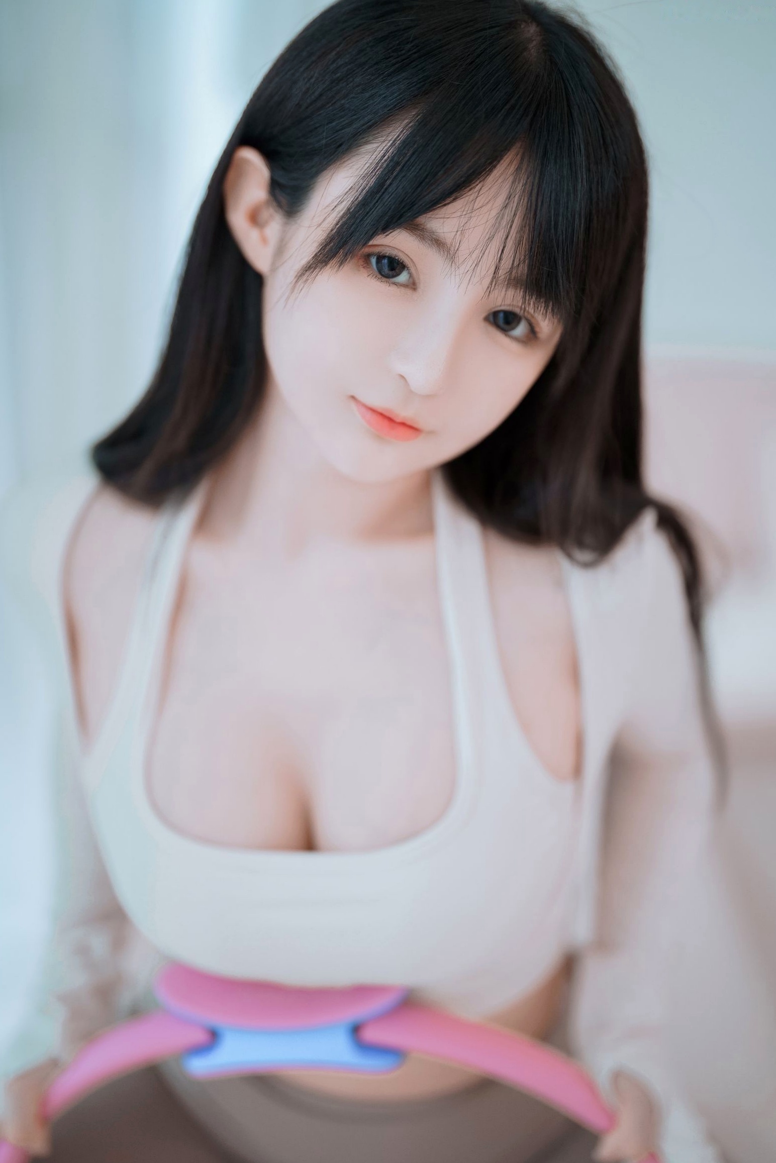 桜井宁宁-051-瑜伽妹妹,健身房私房健身写真,白嫩肌肤秀极致曲线美臀,极品性感诱惑