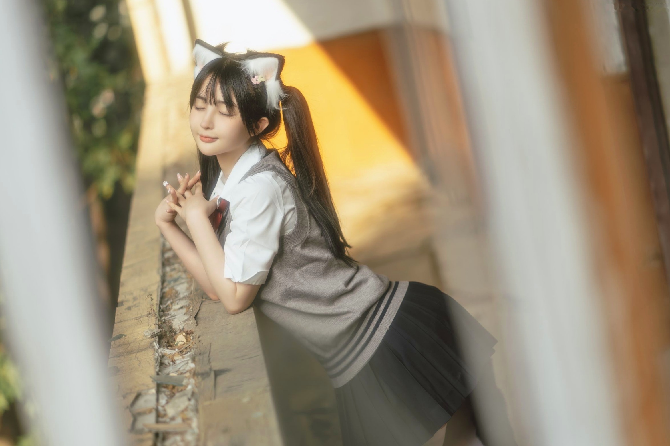 桜井宁宁-053-废墟jk