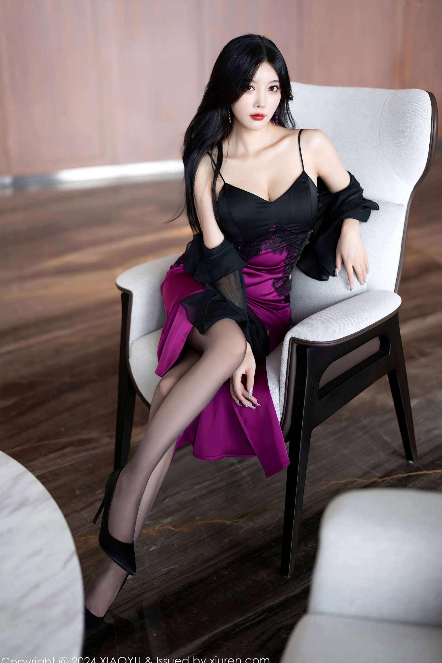 XiaoYu语画界-1192-杨晨晨Yome-极致黑蕾丝情趣内衣私房照-迷人黑丝高跟诱惑-2024.01.26 - 无圣光大尺度唯美写真