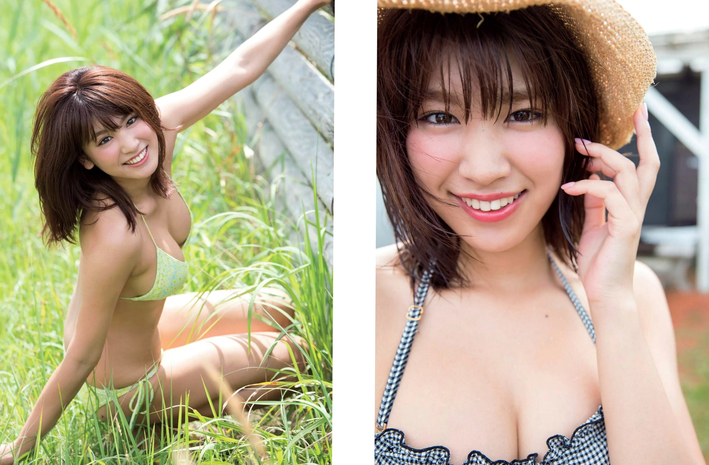 FLASH杂志精选:久松郁实等众女神夏日清凉写真,海滩比基尼与泳池性感诱惑合集