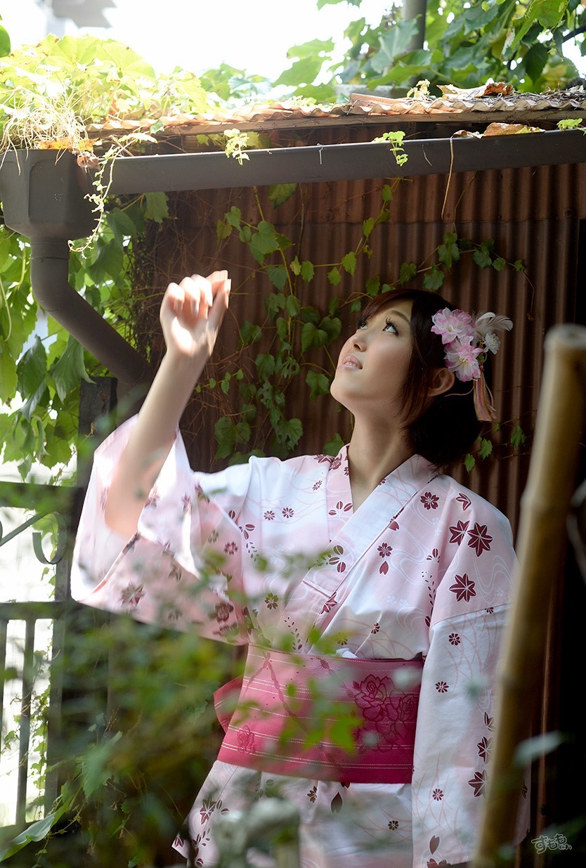 水野朝阳(水野朝陽) 和服诱惑照