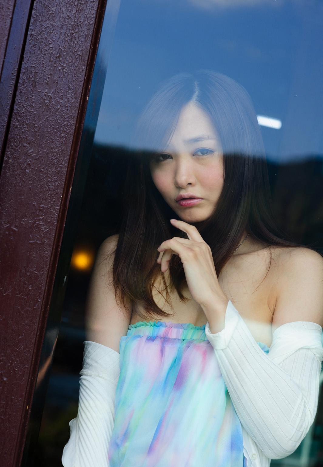 水泽乃乃(水沢のの)-8头身超模的美腿写真图