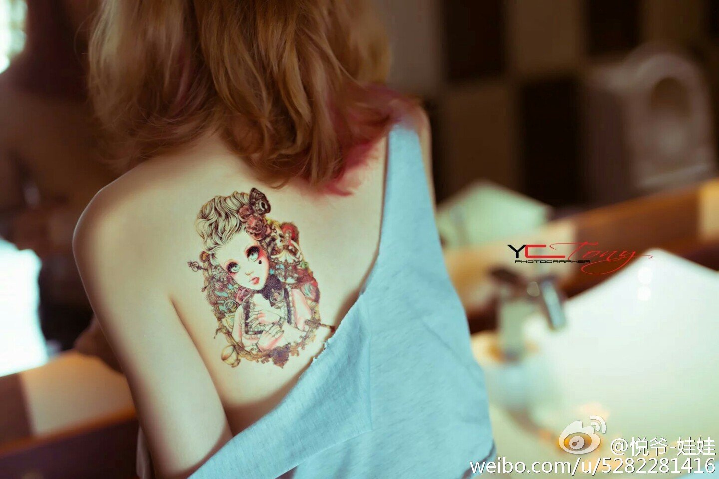悦爷妖精 可爱女生私房写真图