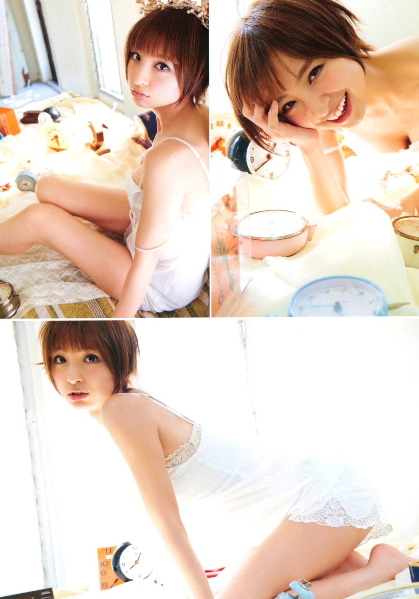 PB写真集_篠田麻里子《Memories》完全版_清纯甜美_夏日海滩泳池度假_湿身诱惑写真