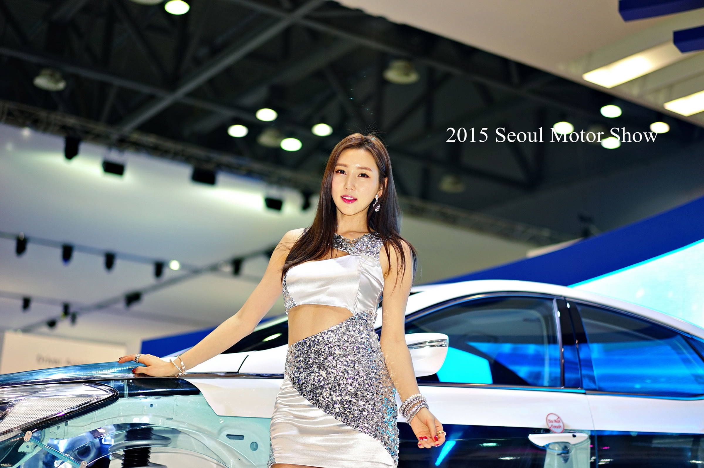 崔玉珍 2015韩国车展 靓丽车模