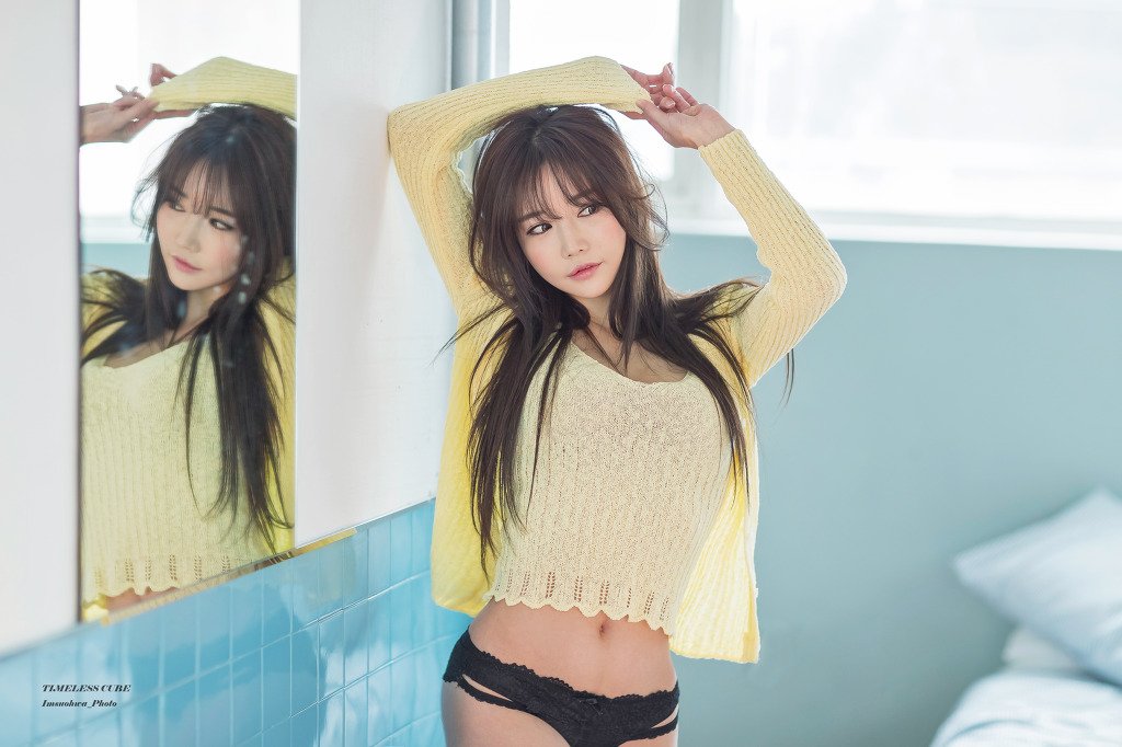 Han Ga Eun- 性感妖娆制服写真