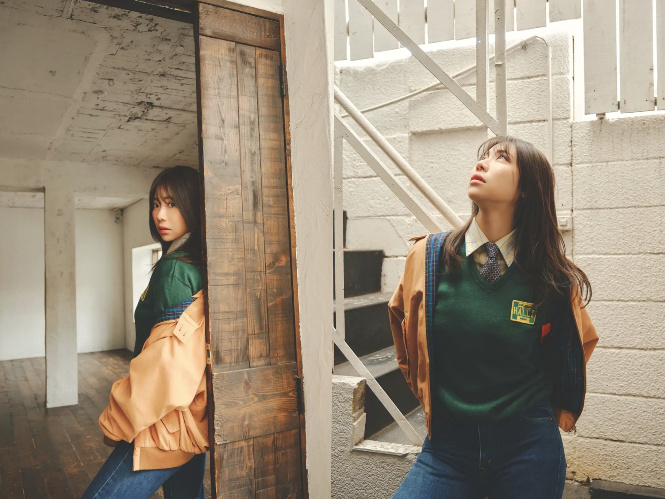 鈴木ふみ奈 - 私を捕まえて 黄色深V泳衣与红色内衣性感私房写真