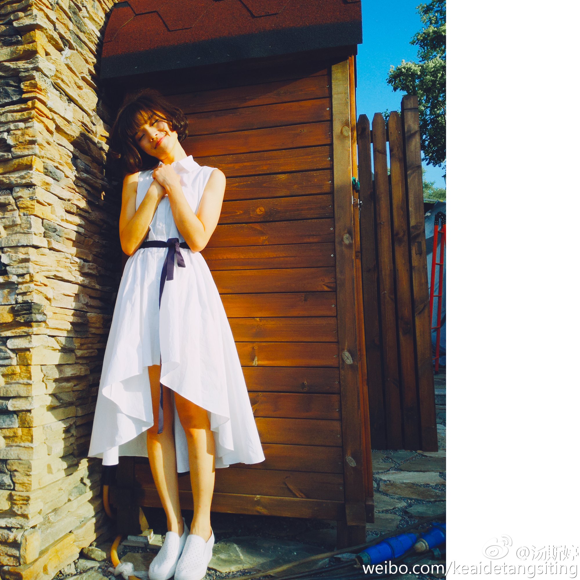 汤斯婷 氧气美女微博清纯美图