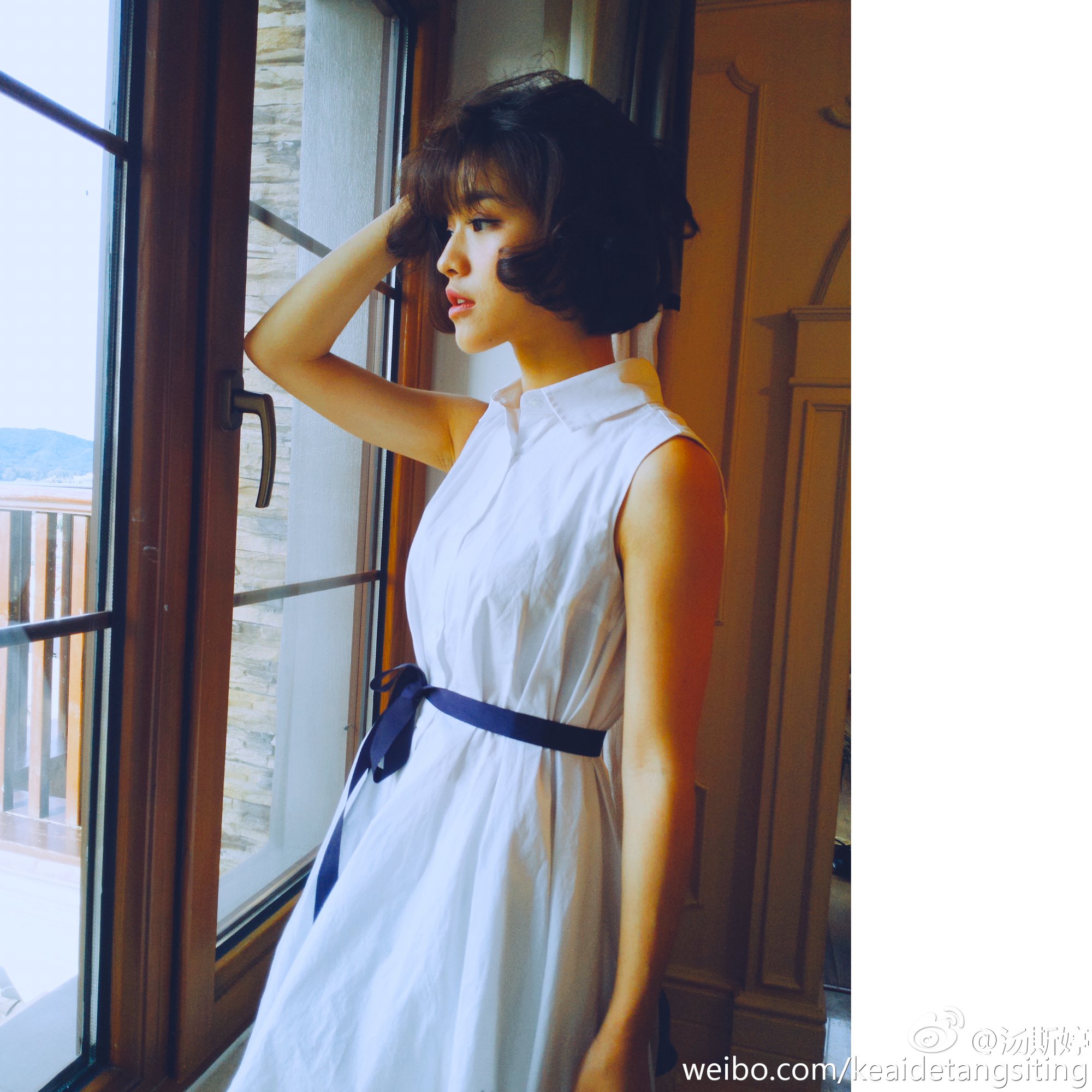 汤斯婷 氧气美女微博清纯美图