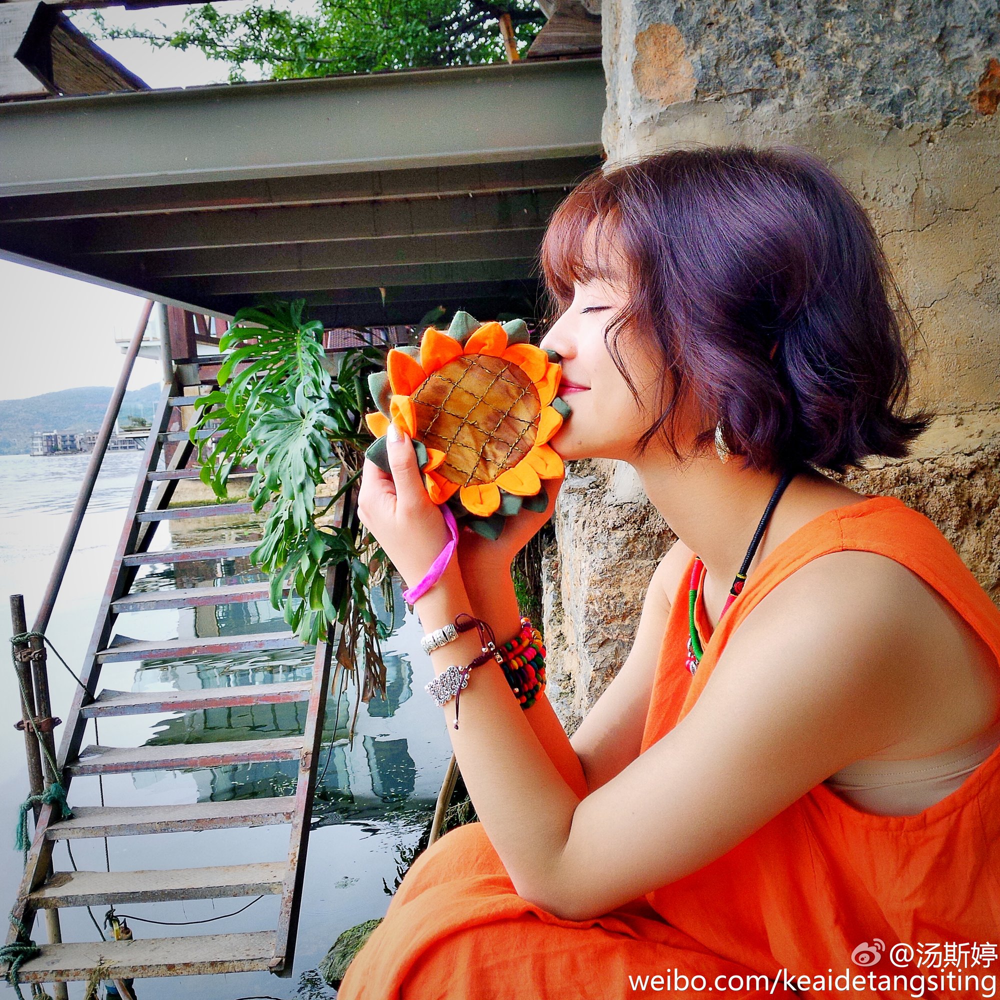 汤斯婷 氧气美女微博清纯美图