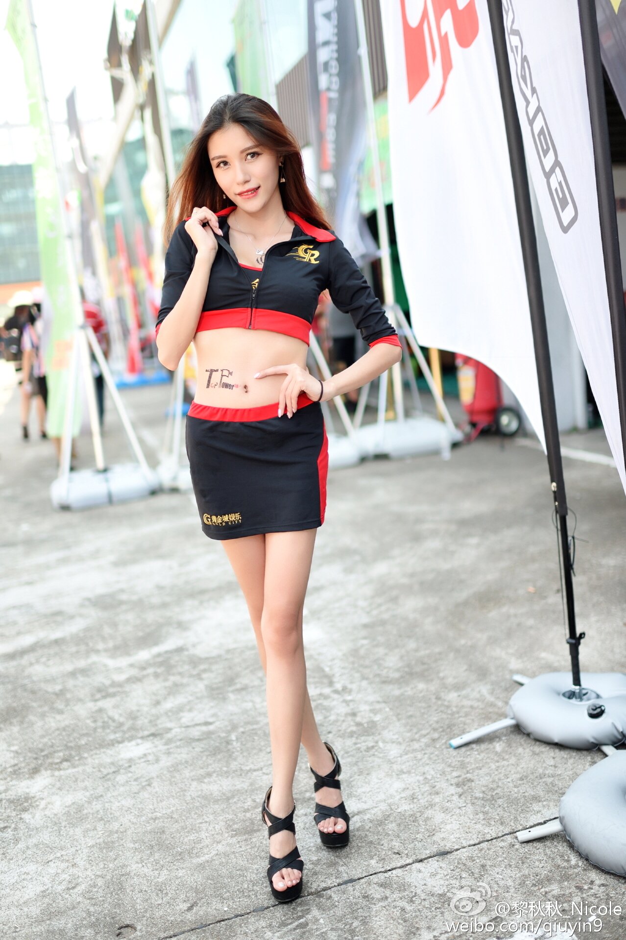 黎秋秋Nicole 人气校花微博美图