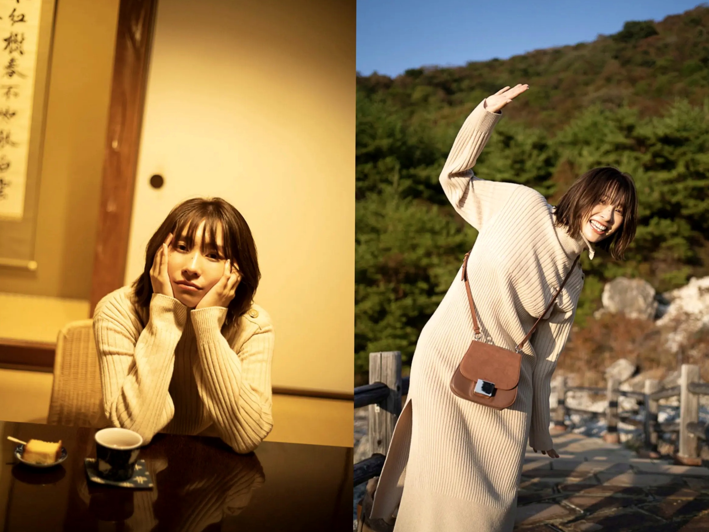 山崎真実(山崎真实) - ひとときの恋人:清新户外与慵懒榻榻米私房写真,治愈系日本女神倾情演绎,温婉柔美,让人悸动的恋人视角