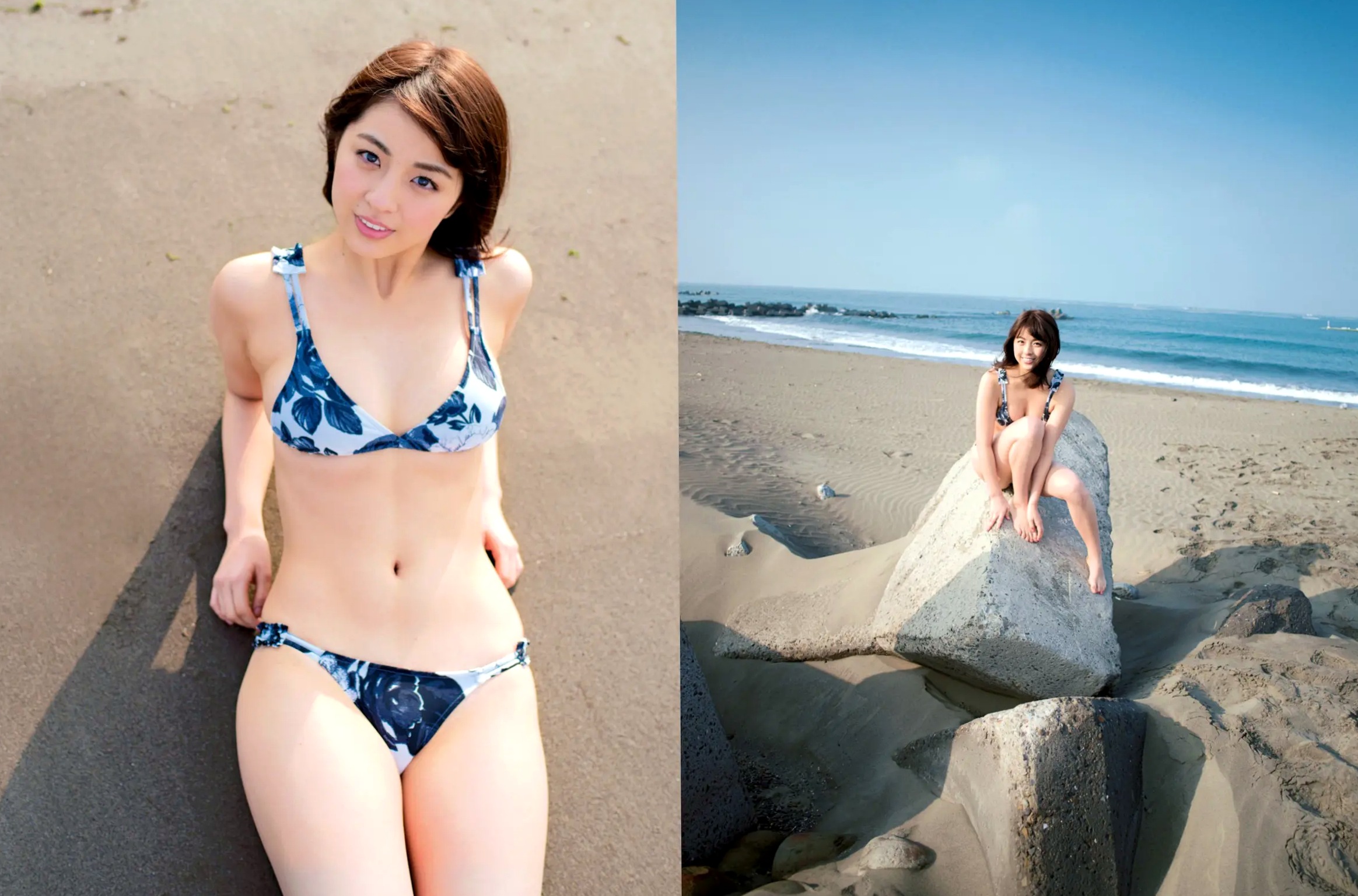 柳ゆり菜 - yurina 日本模特治愈系清新私房照,优雅蕾丝与田园风花裙写真