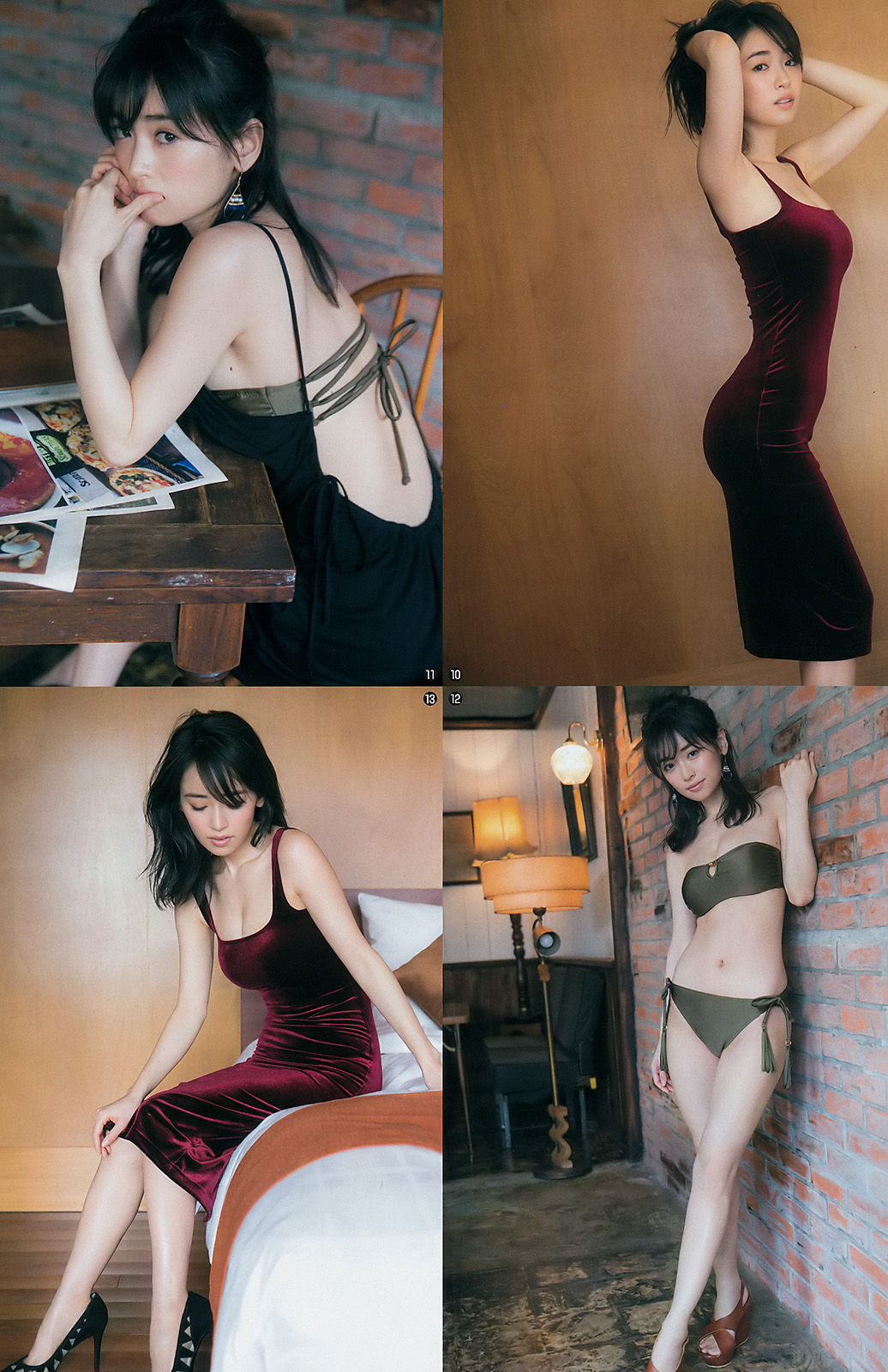 泉里香(浜千咲) 人生初次比基尼写真图