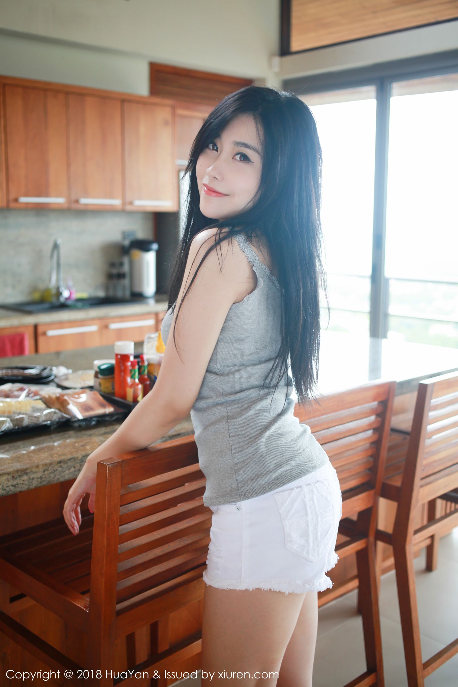 气质美模许诺Sabrina 小清新的苏梅岛旅