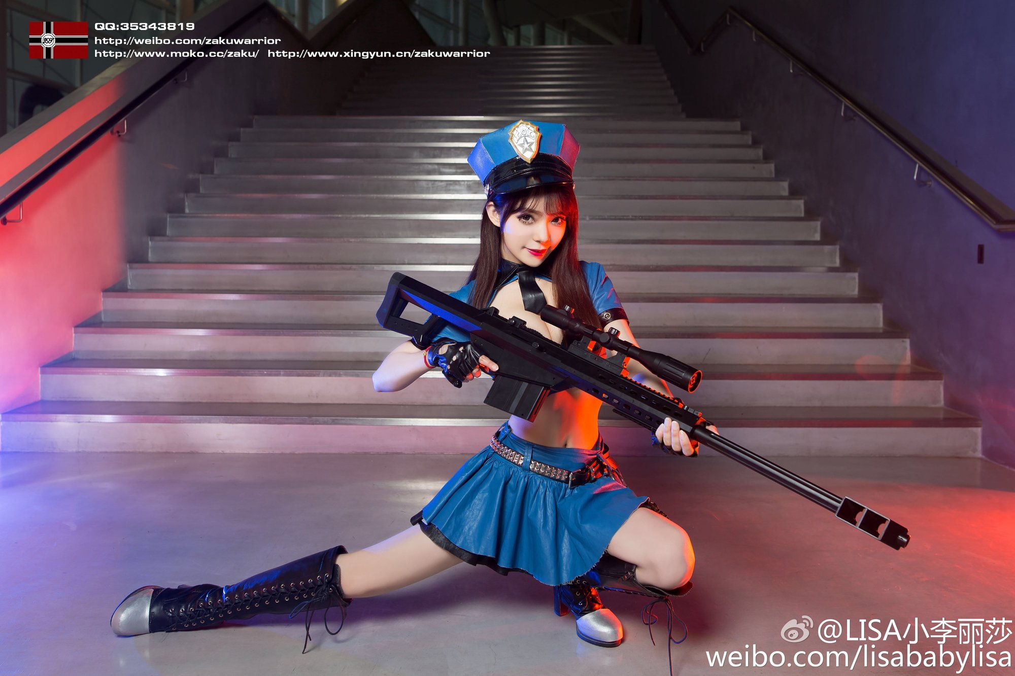 小李丽莎LISA 萌系骨精灵美艳女神写真图