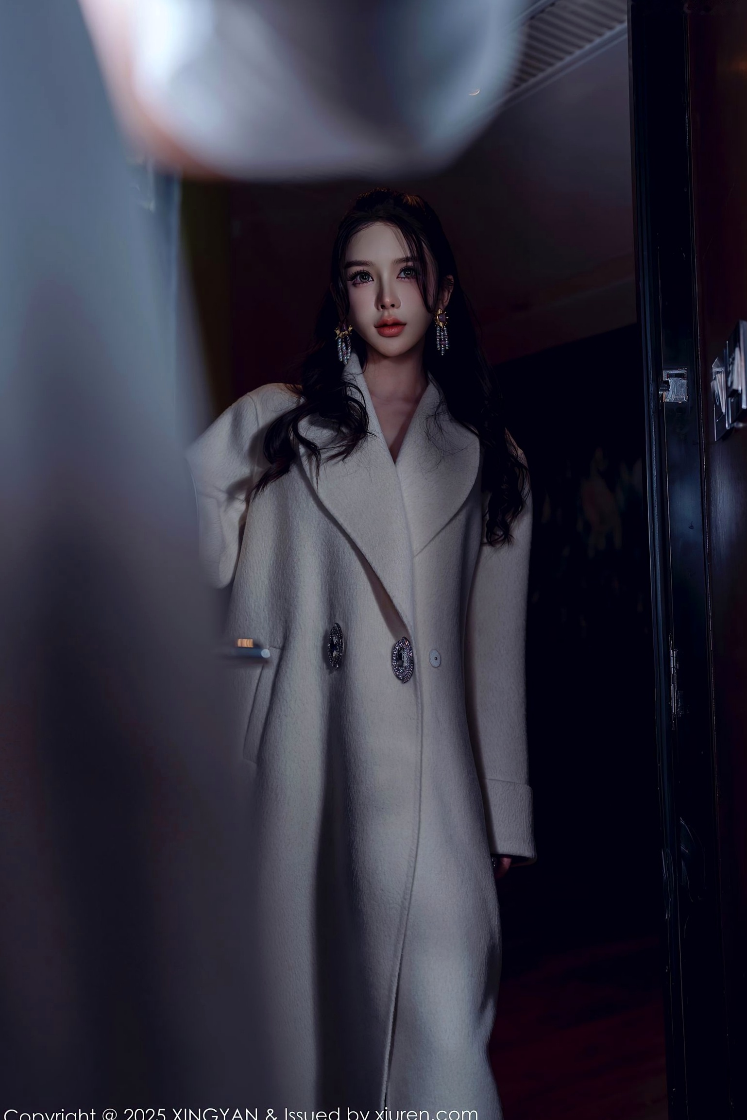 XingYan星颜社-337-李丽莎-粉色镂空花卉刺绣内衣与白丝诱惑-唯美私房摄影-无圣光大尺度