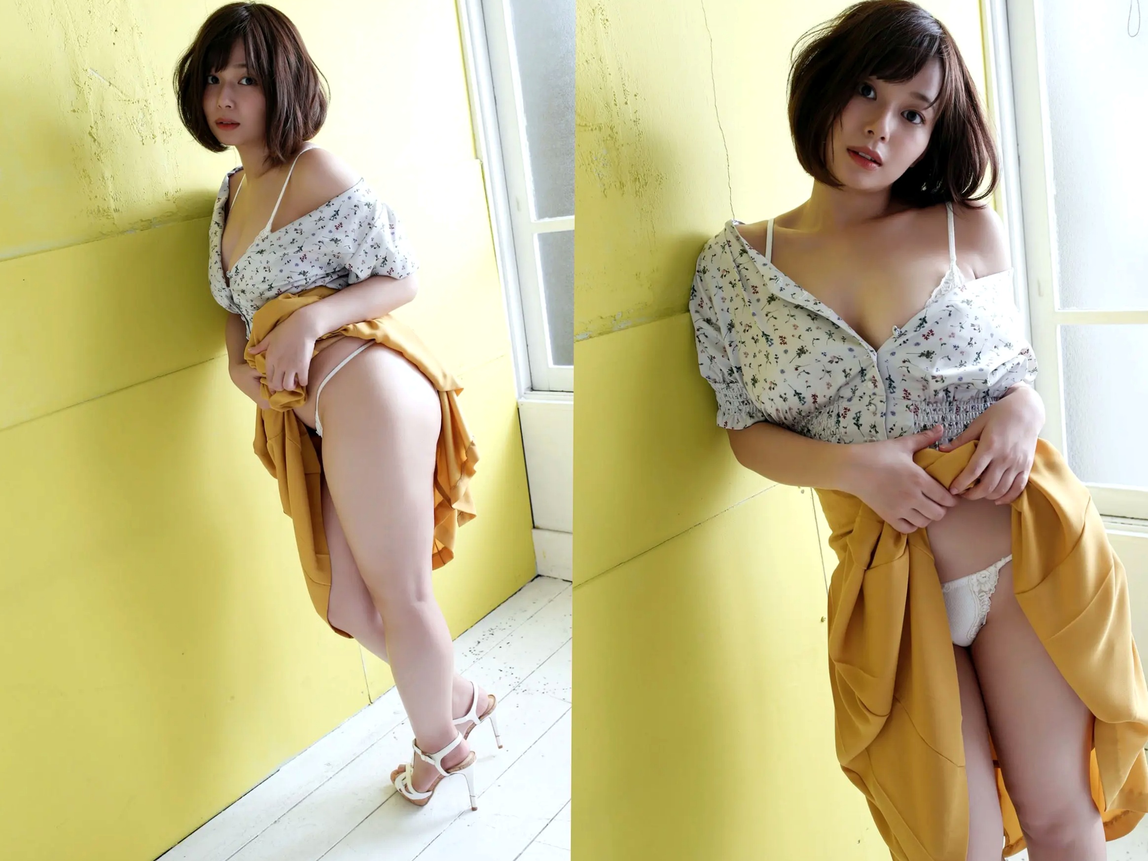 和地つかさ - 零れる【童颜巨乳极致诱惑,性感私房与大胆泳装写真】
