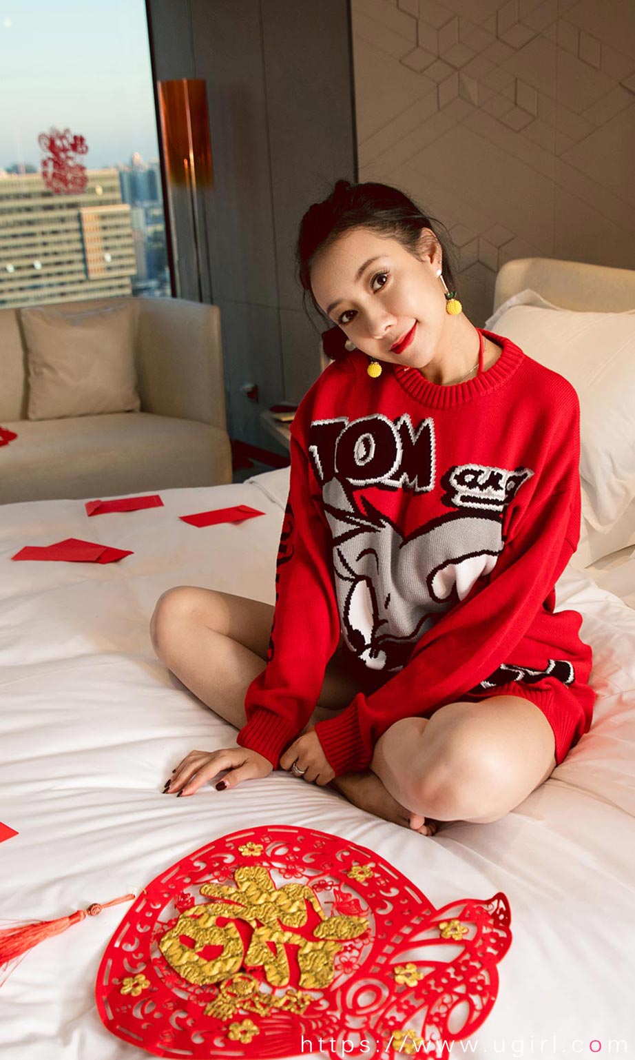 果儿Victoria祝你新年快乐!