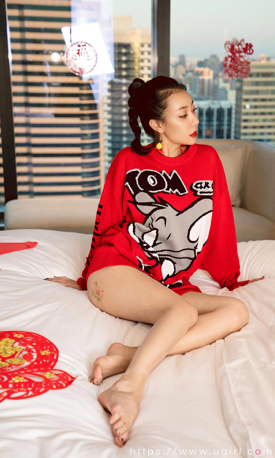 果儿Victoria祝你新年快乐!