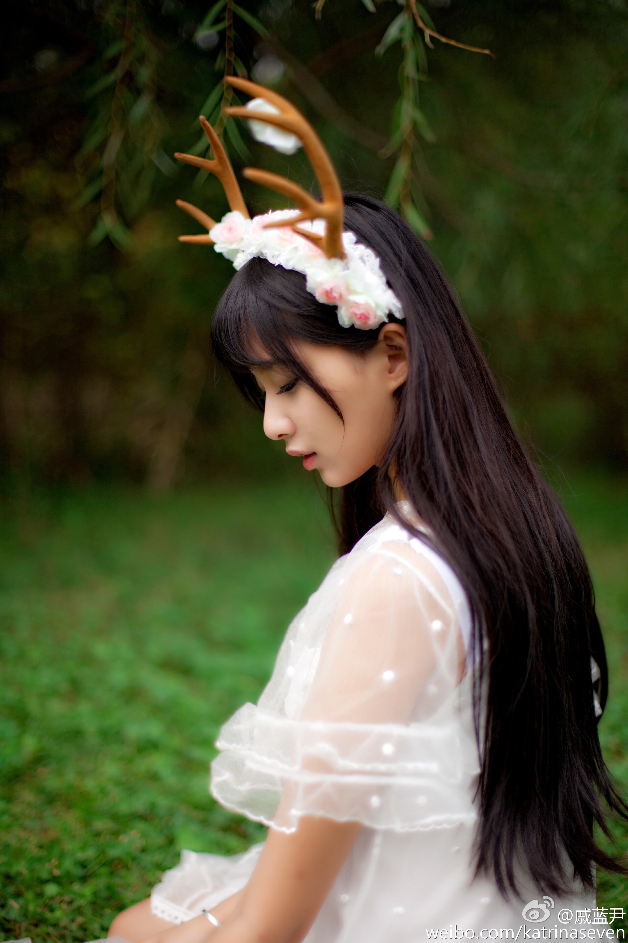 戚蓝尹-微博清纯私房照诱惑写真图2