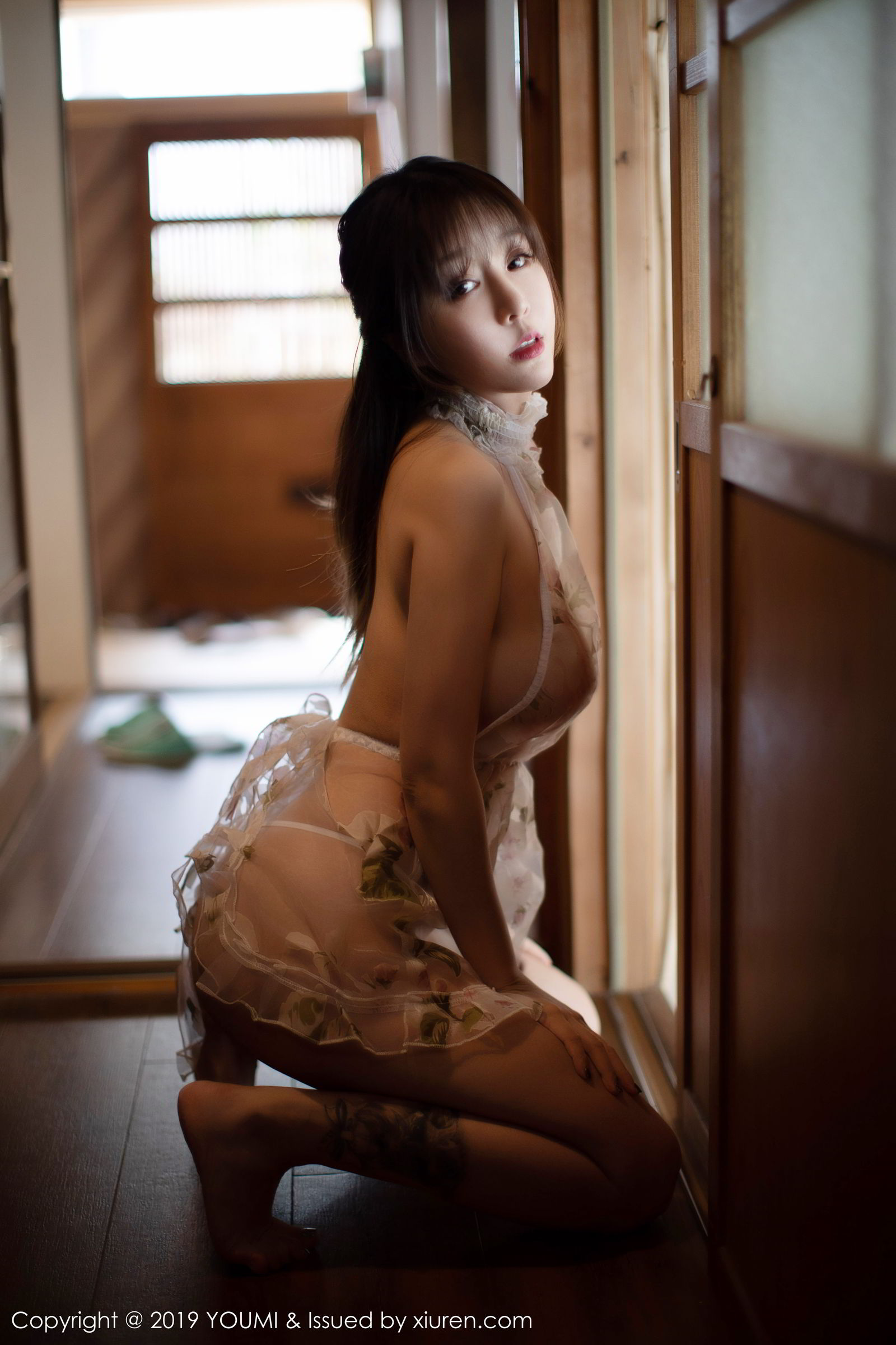性感女神王雨纯 轻薄透视内衣诱惑