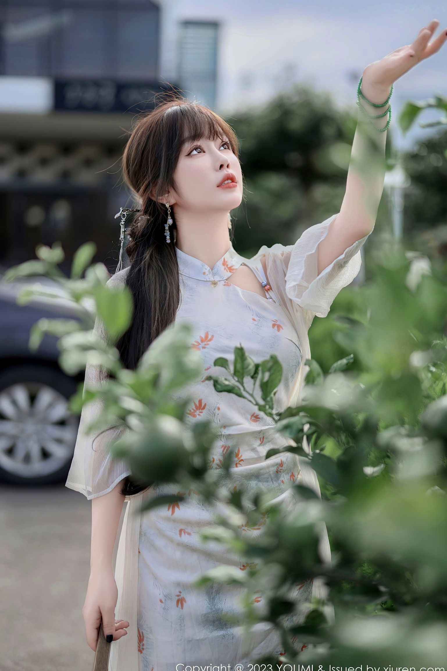YouMi尤蜜荟-983-王雨纯:纯白内衣私房写真,薄纱透视诱惑,尽显曼妙曲线与纯欲气质