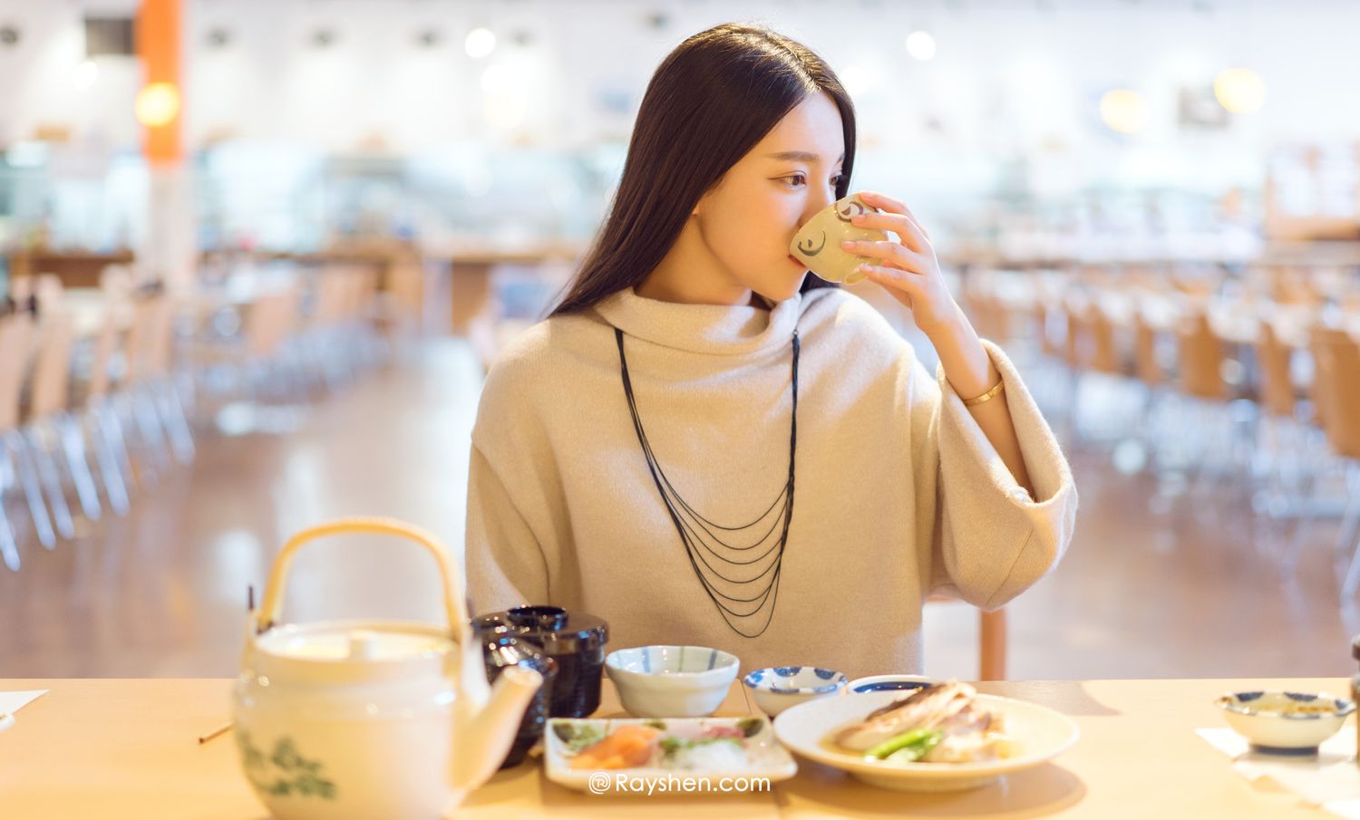 气质美女陈大榕 日本高松之行