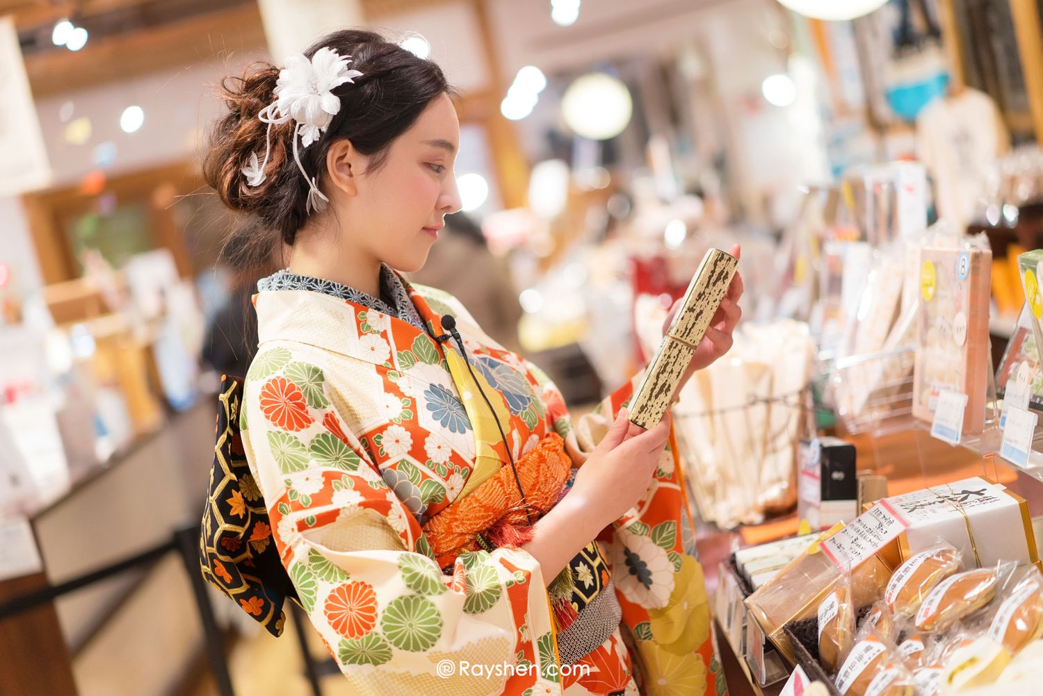 气质美女陈大榕 日本高松之行
