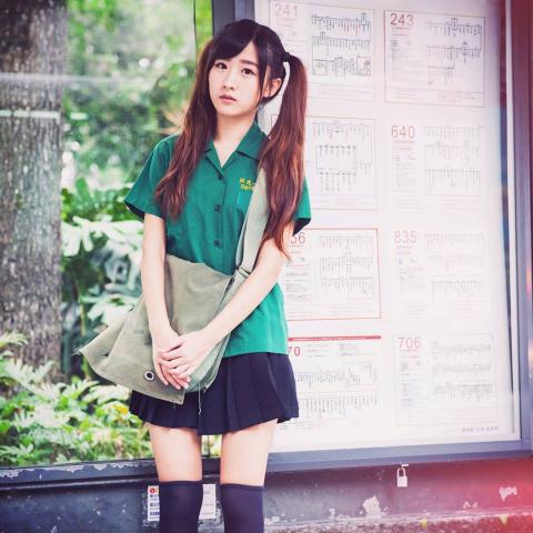 李思娴 早安甜心 北一女制服女孩