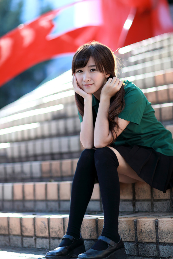 李思娴 早安甜心 北一女制服女孩