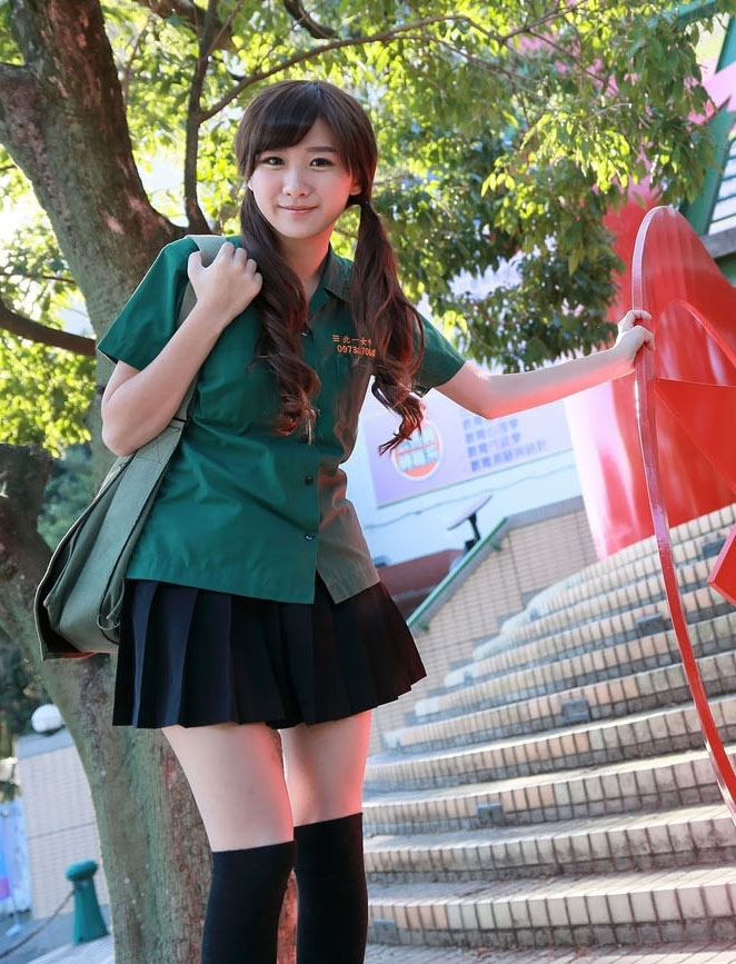 李思娴 早安甜心 北一女制服女孩