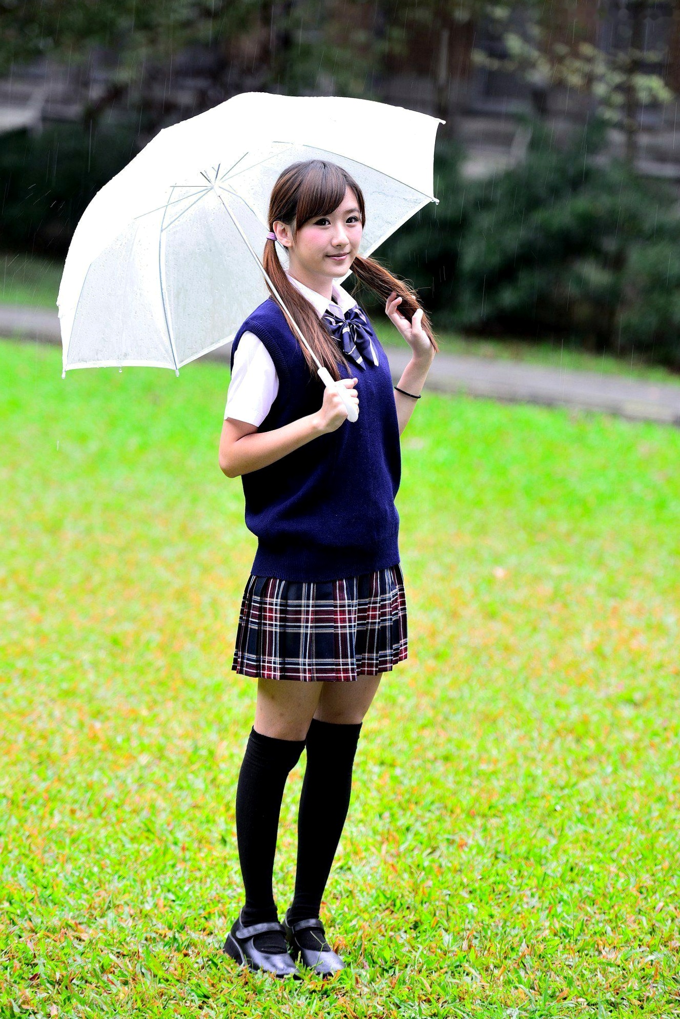 台湾网红女神李思娴户外清新生活写真,元气满满邻家少女甜美笑容大合集