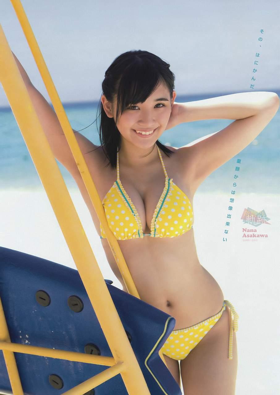千年一遇浅川梨奈 青涩美少女初登场