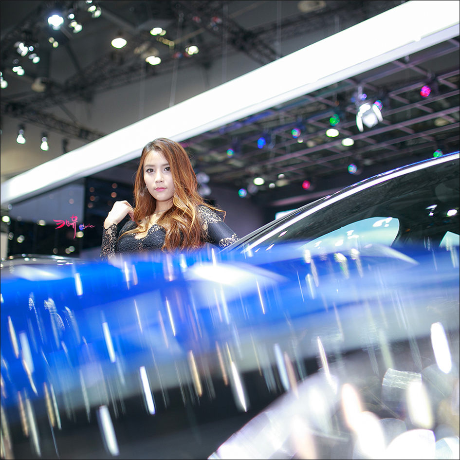 2015韩国国际车展ShowGirl车贞儿美女图片