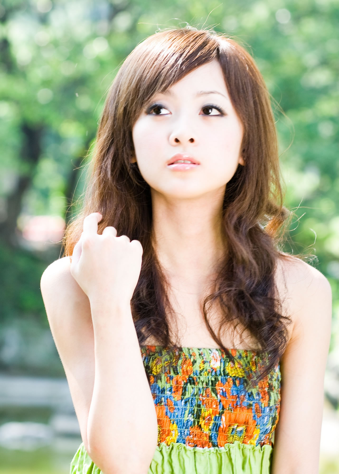 张凯洁 台湾清纯美女果子MM@双溪公园