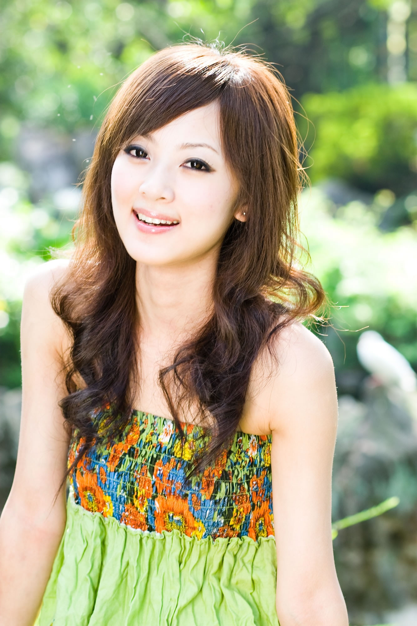张凯洁 台湾清纯美女果子MM@双溪公园